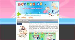 Desktop Screenshot of detskecd.cz